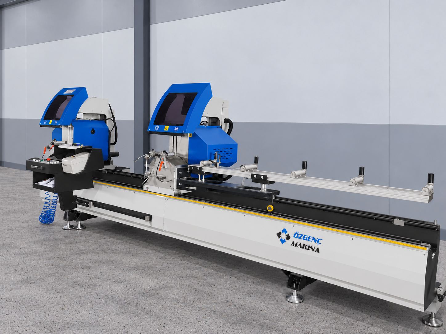 Máy cắt nhôm CNC 2 đầu Özgenç Makina