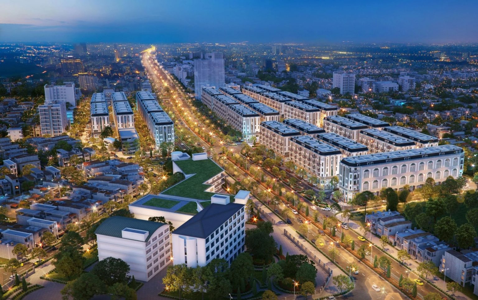 Khu Đô Thị Galaxy Vạn Phúc, Hà Nội (222 căn Shophouse)