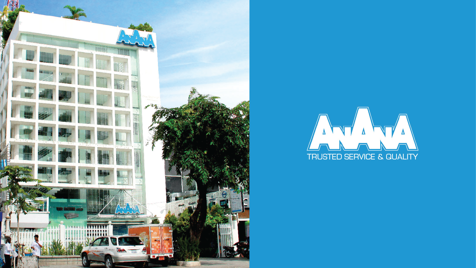 Mekongnet Office in Anana Building, Cambodia